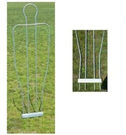 Sagoma Singola In Acciaio Zincato, Altezza 180 Cm, Barret, Bt001fe