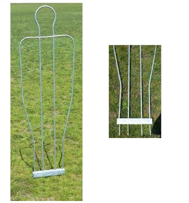 Sagoma Singola In Acciaio Zincato, Altezza 180 Cm, Barret, Bt001fe 1 Sagoma Singola In Acciaio Zincato, Altezza 180 Cm, Barret, Bt001fe