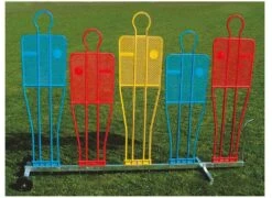 Carrello Porta 5 Sagome, In Acciaio Zincato , Barret, Bt003