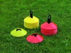 Kit 48 Delimitatori H. 5 Cm, Con Scanalatura Rinforzata E Rimessaggio In Plastica, Barret, Bt016.t