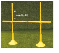 Ostacolo Graduato In Pvc Con Basi, H. Da 40 A 100 Cm, Barret, Bt030 -Sportive Attrezzature Negozio 030.1