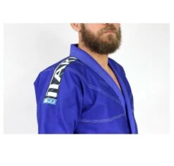 Uniforme Brazilian Jiu Jitsu Itaki Lutador, Oriente Sport, Os123 -Sportive Attrezzature Negozio 123 blu 06