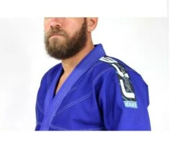 Uniforme Brazilian Jiu Jitsu Itaki Lutador, Oriente Sport, Os123 -Sportive Attrezzature Negozio 123 blu 07