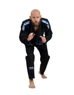 Uniforme Brazilian Jiu Jitsu Itaki Lutador, Oriente Sport, Os123 -Sportive Attrezzature Negozio 123 nero 01