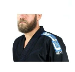 Uniforme Brazilian Jiu Jitsu Itaki Lutador, Oriente Sport, Os123 -Sportive Attrezzature Negozio 123 nero 03