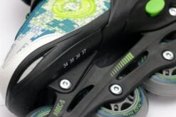 Pattini In Linea Allungabili Square", Verde, Skate-Max" -Sportive Attrezzature Negozio 1610667236865 3