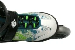 Pattini In Linea Allungabili Square", Verde, Skate-Max" -Sportive Attrezzature Negozio 1610667246397 3