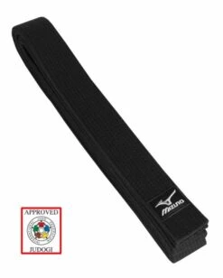 Cintura Nera Mizuno Approvata Ijf, Oriente Sport, Os25