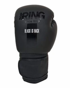 Guanto Top Ring “Black Is Back” 10 Oz, Oriente Sport, 305AN -Sportive Attrezzature Negozio 305a nero 01