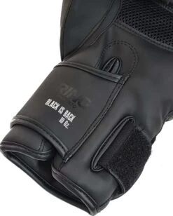Guanto Top Ring “Black Is Back” 10 Oz, Oriente Sport, 305AN -Sportive Attrezzature Negozio 305a nero 06