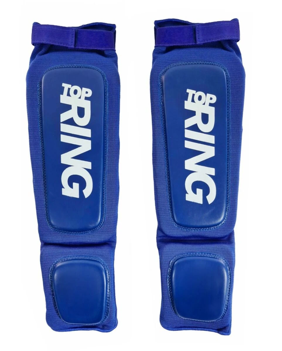 Paratibia Elasticizzato Doppia Protezione Top Ring, Oriente Sport, 414a 2 Paratibia Elasticizzato Doppia Protezione Top Ring, Oriente Sport, 414a - immagine 2