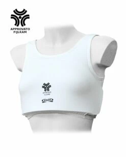 Paraseno Con Top Elasticizzato Approvato Fijlkam, Oriente Sport, 424fij