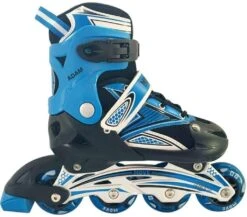 Pattini Junior In Linea, Allungabili Adam" Move, Azzurro"