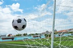 Coppia Reti Calcio Ridotto 5x2 Mt. Cordino Da 2,5 Mm., Maglia Quadra, La Rete, Lr168