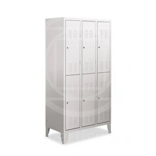Armadio Metallico Per Spogliatoio A 3 Posti Anta Colore Grigio, Morale Sport, S891/2 1 Armadio Metallico Per Spogliatoio A 3 Posti Anta Colore Grigio, Morale Sport, S891/2