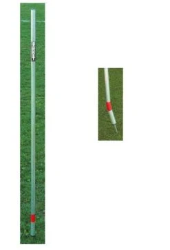 Paletto In Alluminio Snodabile Con Puntale Zincato E Molla, Altezza 170 Cm, Barret, Btas007