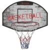 Tabellone Basket Baltimora, Da Fissare Al Muro, Dim 61x41 Cm, Garlando, Ba-17