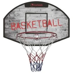 Tabellone Basket Baltimora, Da Fissare Al Muro, Dim 61x41 Cm, Garlando, Ba-17