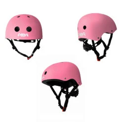 Casco My Area Regolabile, Rosa, Per Skateboard, Longboard, Pattini, Monopattini