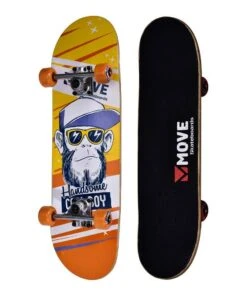 Skateboard Cool Boy Per Bambini Dagli 8 Agli 11 Anni, Move, Ml9921028