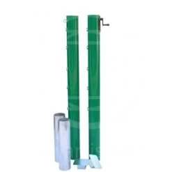 Coppia Pali Tennis In Alluminio, Con Bussole, Morale Sport, T781/1