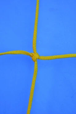 Coppia Reti Calcetto 3x2 Mt, Colorata, Maglia Quadrata, Cordino Mm. 4,5,La Rete, Lr158