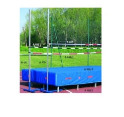 Coppia Ritti In Acciaio Zincato, Per Salto In Alto, Morale Sport, A470