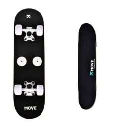 Skateboard Eyes Black Per Bambini Dai 5 Agli 8 Anni, Move - Ml9922024