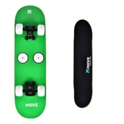 Skateboard Eyes Green Per Bambini Dai 5 Agli 8 Anni, Move - Ml9922025
