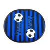 Fitfeet Soccer Mania, Tappetino Personalizzato Nero/blu, In Microfibra