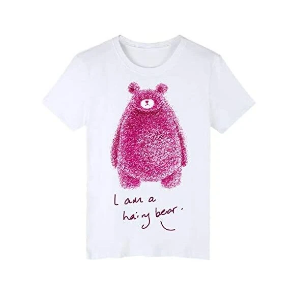 Maglietta Junior Con Grafica Hairy Bear, Skate-Max, Skts2801 1 Maglietta Junior Con Grafica Hairy Bear, Skate-Max, Skts2801