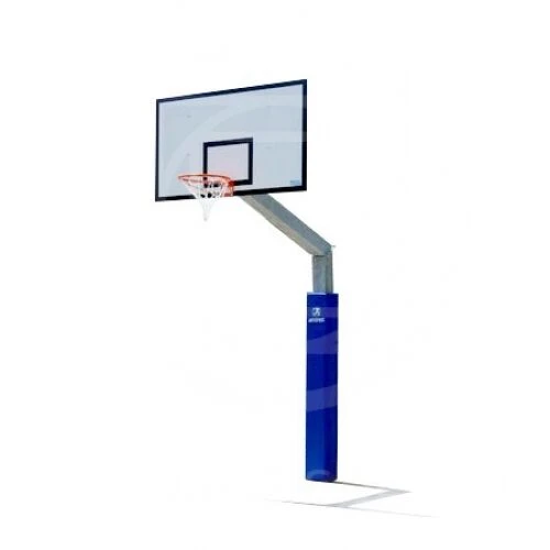 Coppia Impianto Basket Monotubolare, Sbalzo 165 Cm, Certificato Uni En 1270, Morale Sport, B651 1 Coppia Impianto Basket Monotubolare, Sbalzo 165 Cm, Certificato Uni En 1270, Morale Sport, B651