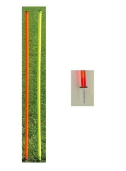 Paletto In Polipropilene Da 160 Cm Con Puntale E Piattello, Barret, Btp007