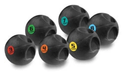 Palla Medica Con Maniglie Da 3 A 8 Kg, Toorx, Gaahf1