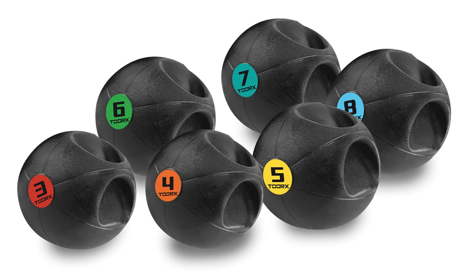 Palla Medica Con Maniglie Da 3 A 8 Kg, Toorx, Gaahf1 1 Palla Medica Con Maniglie Da 3 A 8 Kg, Toorx, Gaahf1