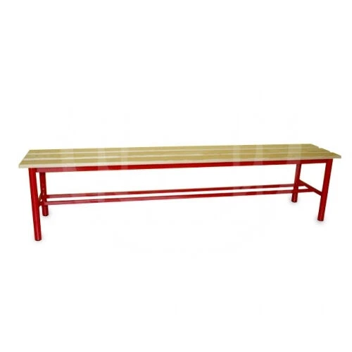 Panca Spogliatoio Solo Seduta Con Struttura Tubo Acciaio, Morale Sport, S849 1 Panca Spogliatoio Solo Seduta Con Struttura Tubo Acciaio, Morale Sport, S849