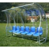 Panchina Allenatori/riserve, Copertura Trasparente, Lunghezza Mt. 3, Morale Sport, F752/3