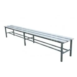 Panchina Bordo Campo Tennis In Acciaio Zincato, Morale Sport, T796