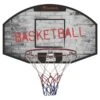 Tabellone Basket Portland, Da Fissare Al Muro, Dim 71x45 Cm, Garlando, Ba-16