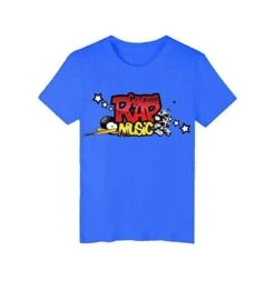 Maglietta Junior Con Grafica Rap Music, Skate-Max, Skts2402