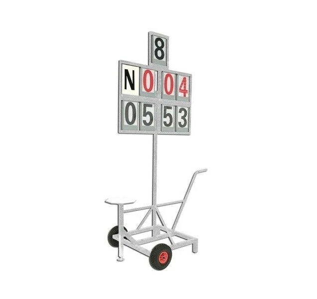 Segnalatore Numerico A 8 Cifre, In Acciaio, Con Sedile, S02118 1 Segnalatore Numerico A 8 Cifre, In Acciaio, Con Sedile, S02118