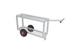 Carrello Per Trasporto Dischi, In Acciaio, S02328