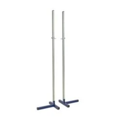 Coppia Ritti Per Salto In Alto Scolastici, Regolabili Fino A 200 Cm, S02552