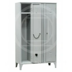 Armadietto Metallico 3 Posti Sovrapposti, Morale Sport, S892