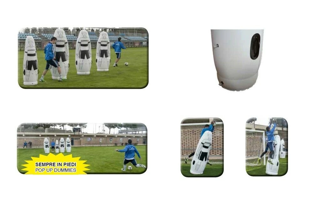 Sagoma Gonfiabile In Pvc/pu Sempre In Piedi, Con Base Zavorrabile Ad Acqua, Barret 2 Sagoma Gonfiabile In Pvc/pu Sempre In Piedi, Con Base Zavorrabile Ad Acqua, Barret - immagine 2