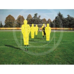 Set 5 Sagome Per Allenamento, Da 175 A 200 Cm, Morale Sport, F736/r