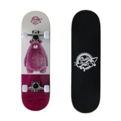 Skateboard Hairy Bear Per Bambini Dagli 8 Agli 11 Anni, Skate-Max, Skm2801