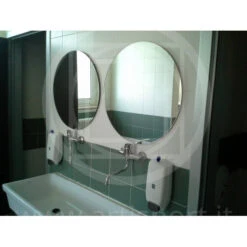 Specchio A Parete Senza Cornice, Diametro 60 Cm, Morale Sport, S896.01